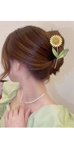 Sunflowe Hair Claw