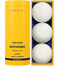 SKIN GLOW TUMERIC ORANGE ARNICA BATH BOMBS