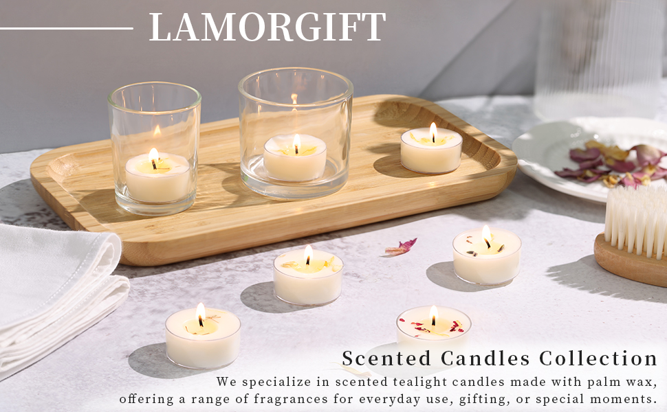 Scented candles