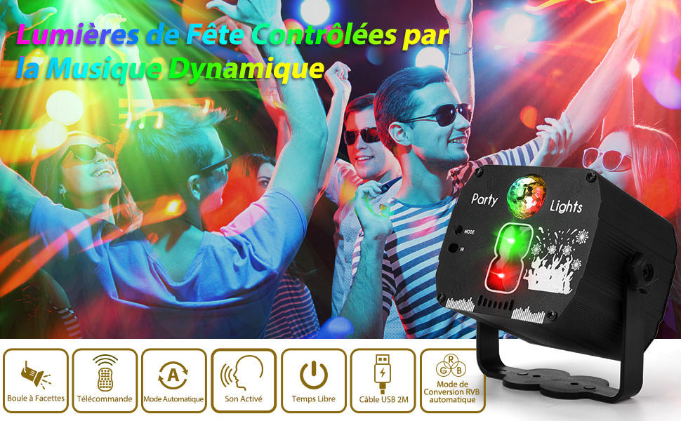 Lampe de Scène avec Télécommande