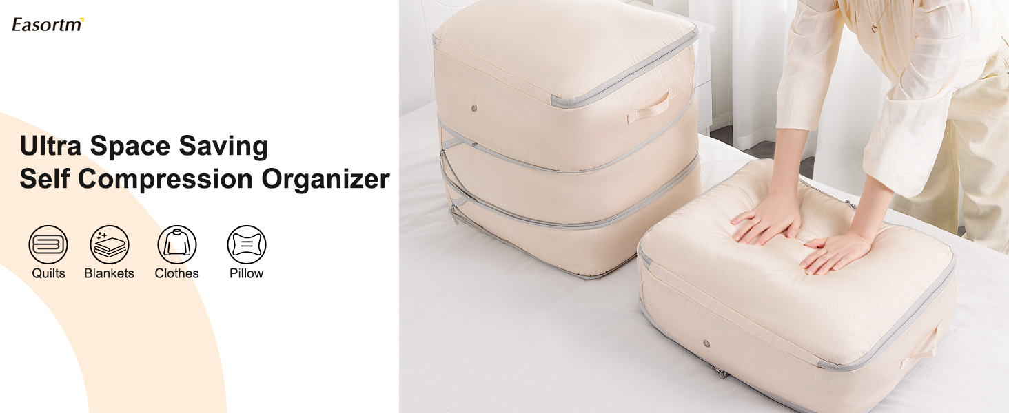 comforter storage bag blanket storage bags ultra space saving self compression organizer