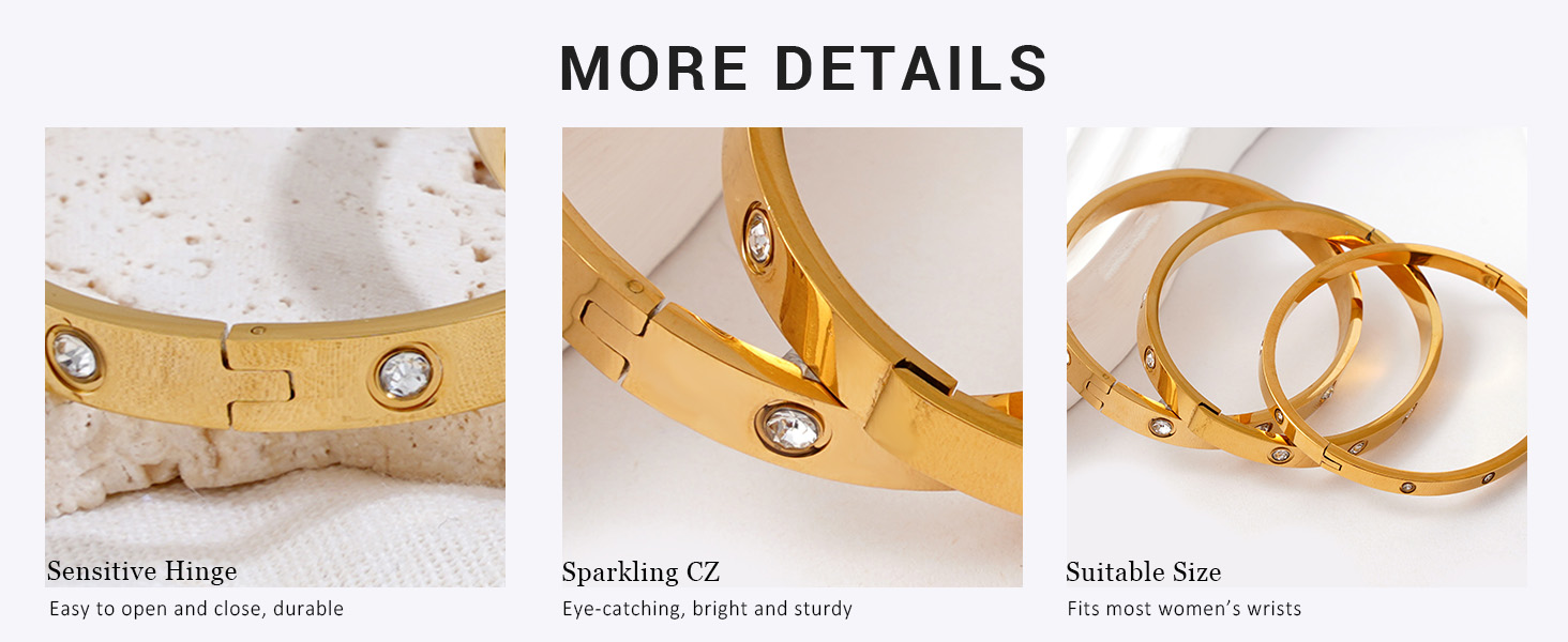 gold bracelets for women
