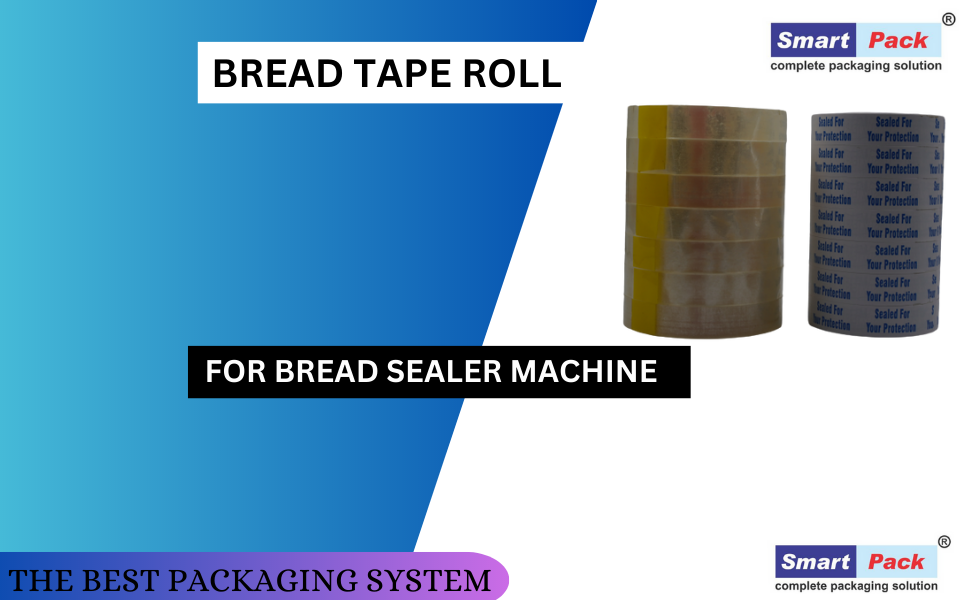 SMART PACK Bread Tape Roll For Bread Sealer Machine, Tape Roll Use For