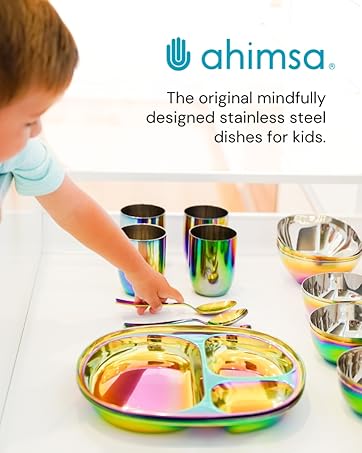 kids set dishes ahimsa bowl stainless steel plates plate cup stainless steel bowls kids bowls