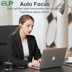 48mp autofocus usb camera with 70degree no distortion lens for computer