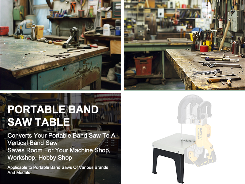 portable band saw stand table