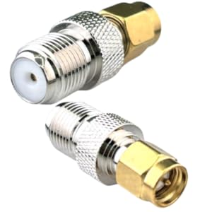 Amazon | カモン SMA(オス)←→アンテナF型(メス)変換アダプタ F