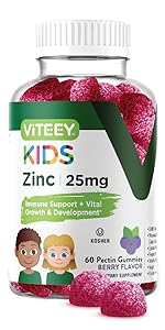 Zinc Gummies for Kids 25mg