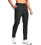 Amazon.com: Pudolla Men's Golf Pants Stretch Sweatpants with