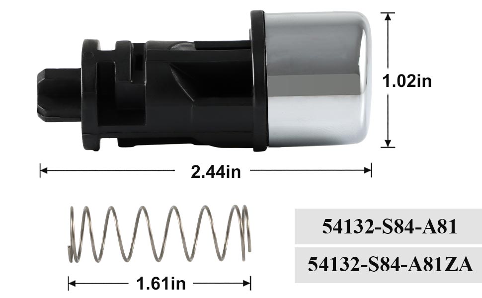 HIMARKLIF Shifter Shift Knob Button Repair Kit with Spring
