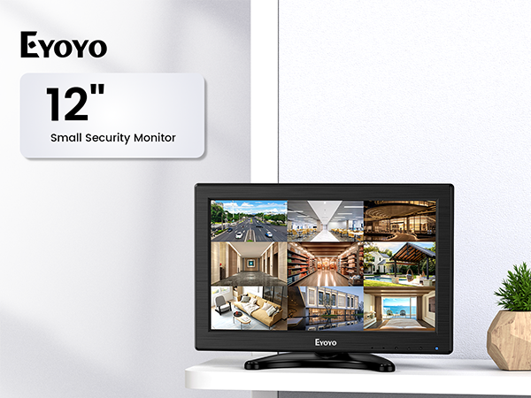 Eyoyo 12インチ　ポータブル小型モニター Amazon.com: Eyoyo 12 Inch Monitor 1366x768 Small TV Monitor