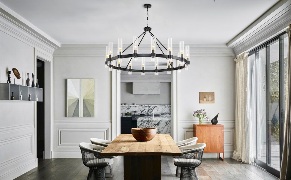 black dining room light fixtures