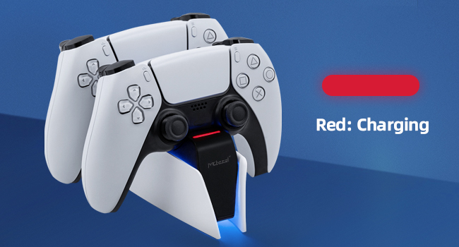 Dual USB Charger Staion for PS5 Controller
