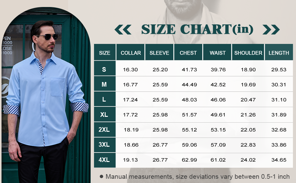 dress shirts for men