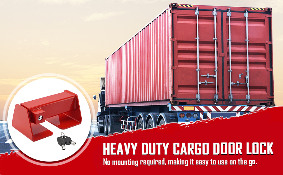 SPARKWHIZ Cargo Door Lock, Shipping Container Lock, Heavy