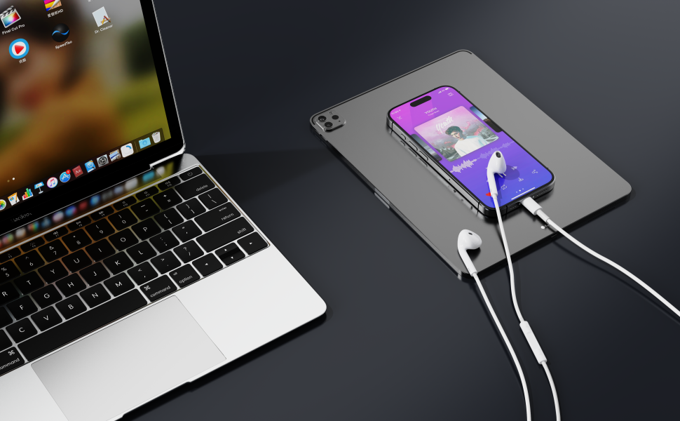 2 Pack Apple Earbuds for iPhone,Wired iPhone Headphones