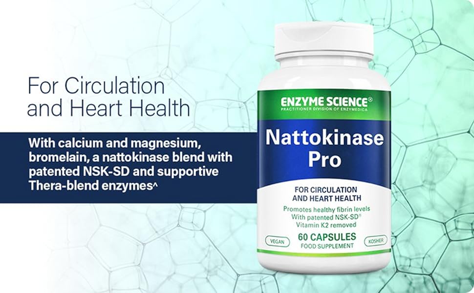 For circulation and heart health with calcium and magnesium and bromelain