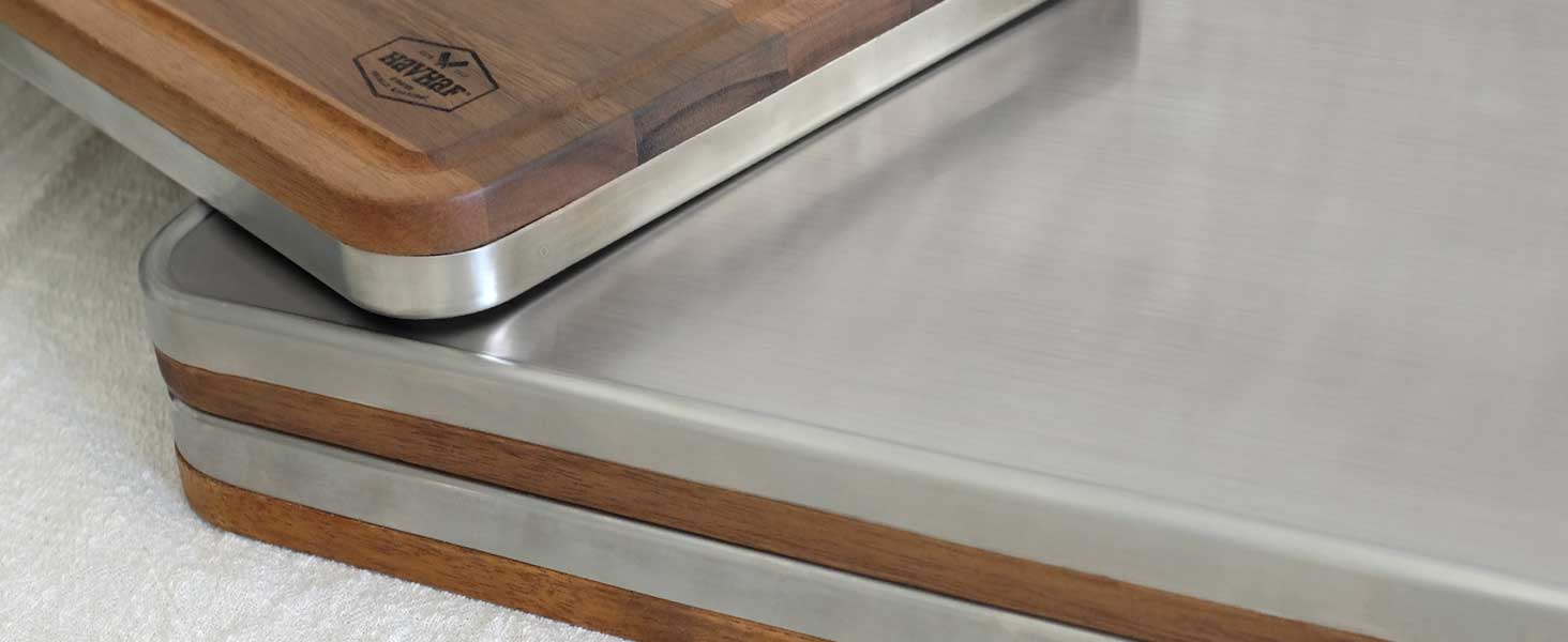 Quality, Home Cook's Stainless Steel Cutting Board, HAVHAF