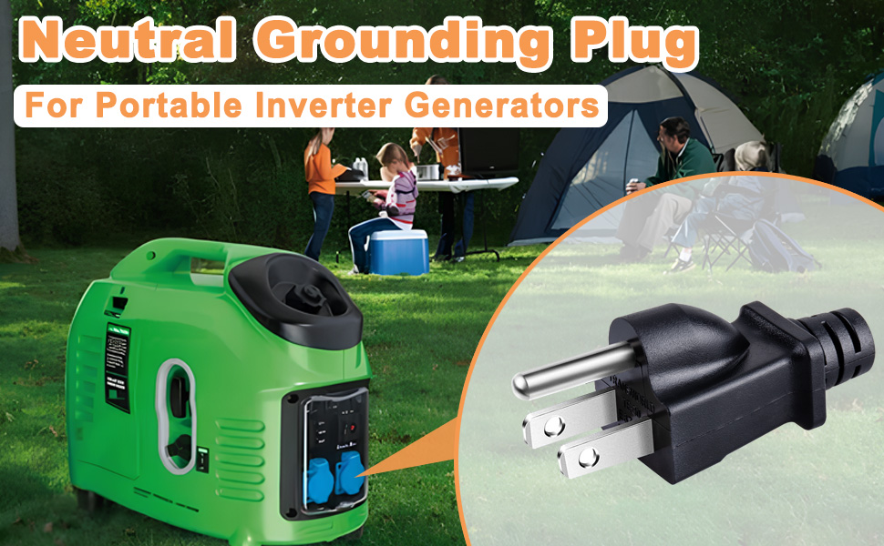 Essential Neutral Ground Bonding Plug for Portable Inverter