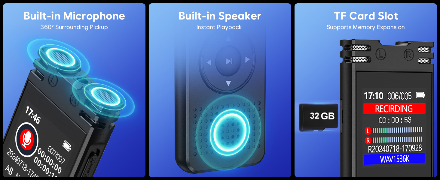 Voice Recorder with Playback