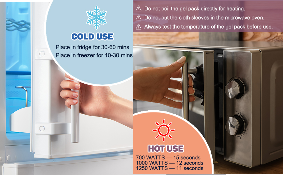 Lictin Reusable Perineal Cold and Hot Packs, Maternity Cooling Pads