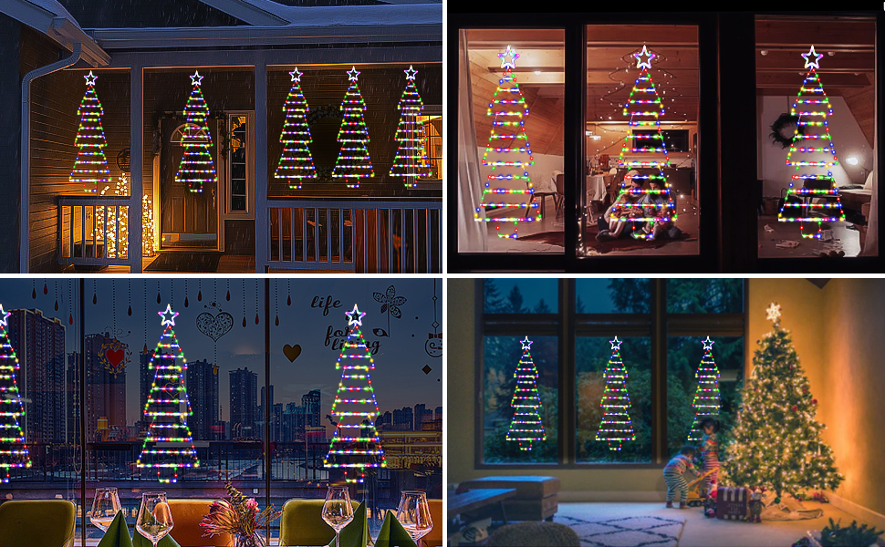 Christmas Lights Decorations, Qulist 4.4 FT LED Christmas