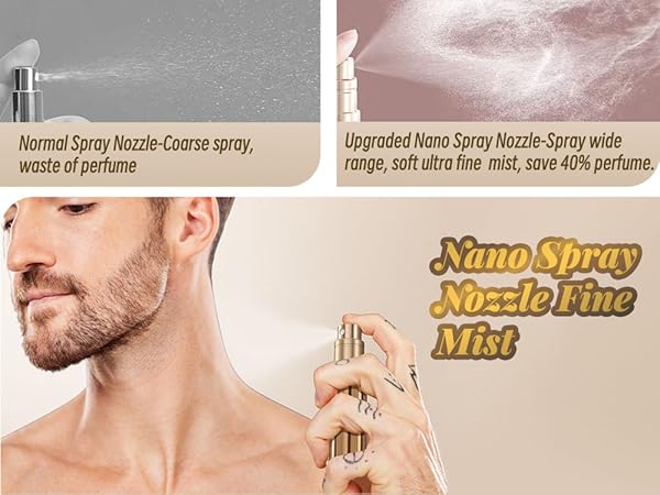 portable perfume bottles refillable