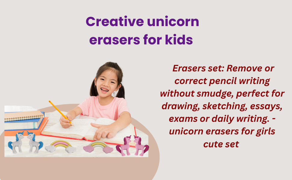 cute erasers for girls