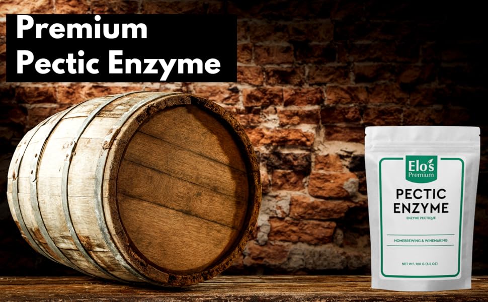 Pectic Enzyme Dry Powder (100g) Packed in Canada Juice Extraction