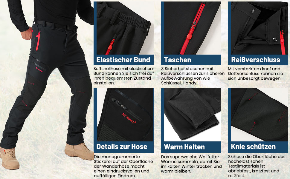 Herren Wanderhose