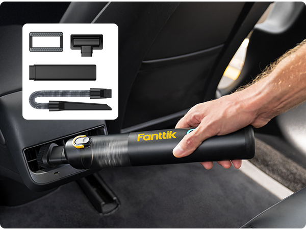 Amazon | Fanttik Slim V8 Apex ハンディクリーナー 車用掃除機