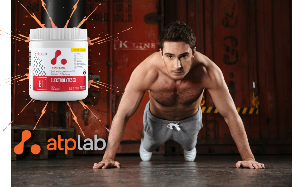 ATP LAB Electrolytes Powder XL 150g (Lemonade Flavour) Electrolyte