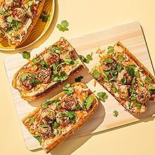 pork meatball sandwiches