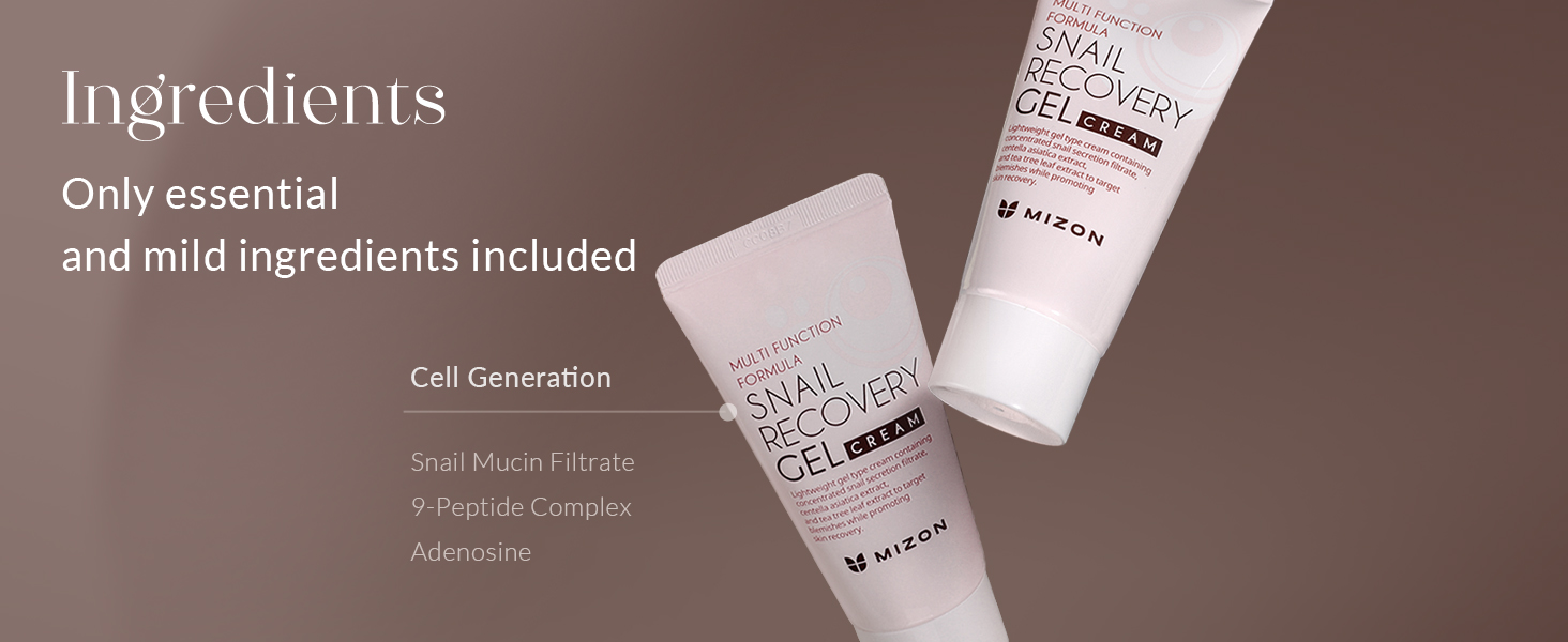 snail recovery gel cream banner 2