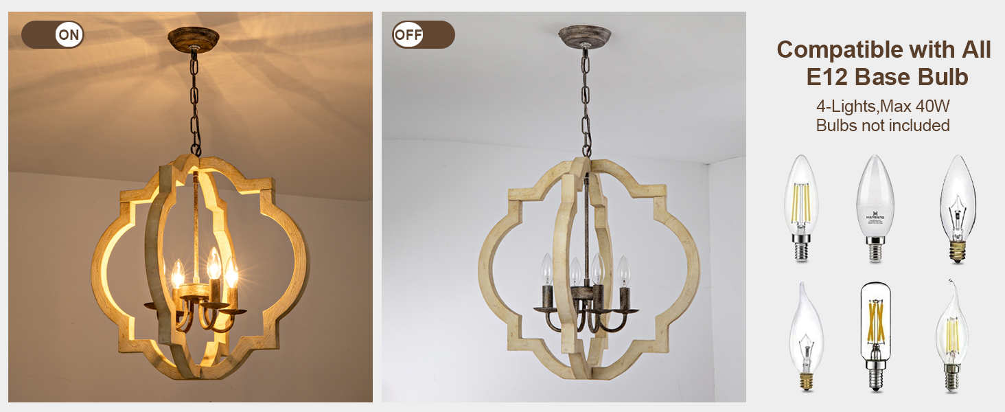 BOJUE Chandeliers