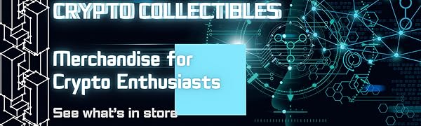 crypto collectibles online store banner merchandise for crypto enthusiasts