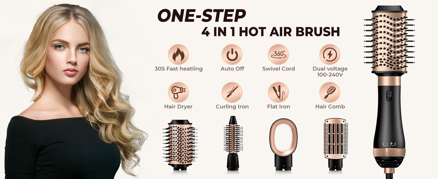 hair dryer brush