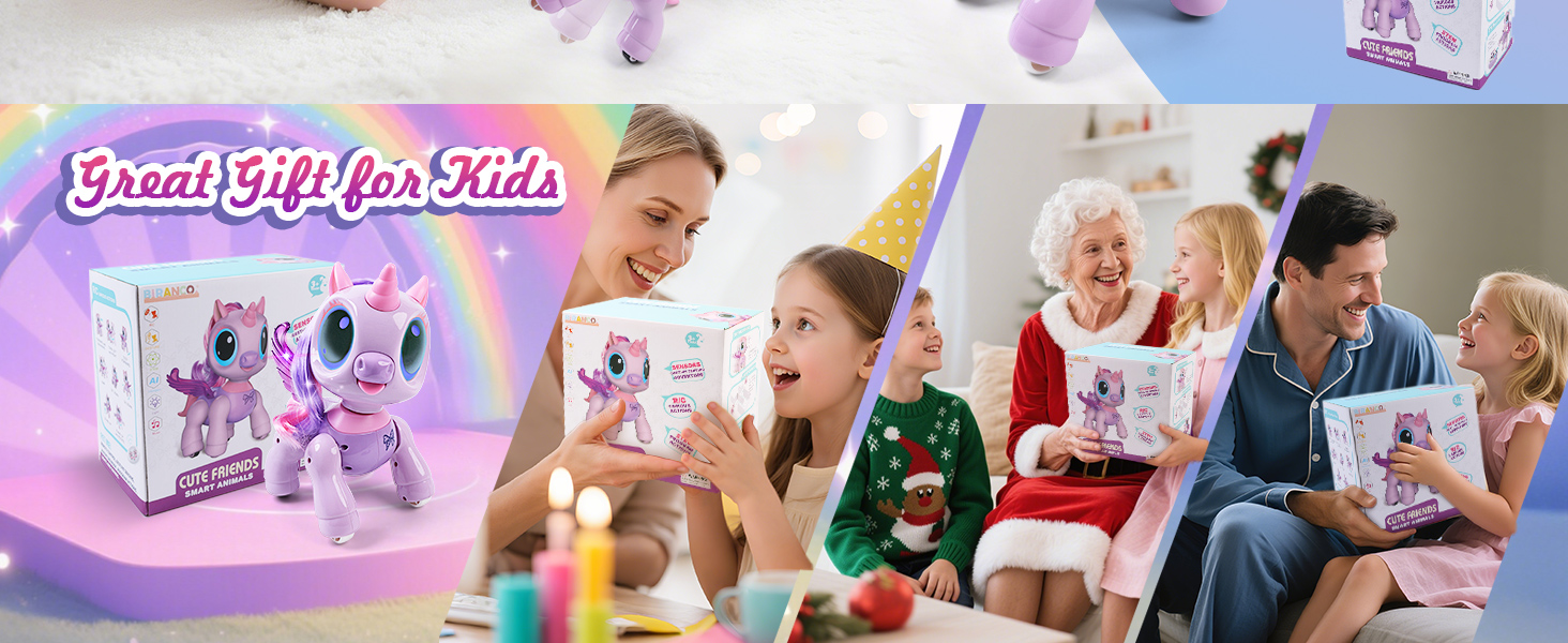 horse gifts for girls robot toys for kids 3-5 little girl birthday gifts unicorn gifts for girls