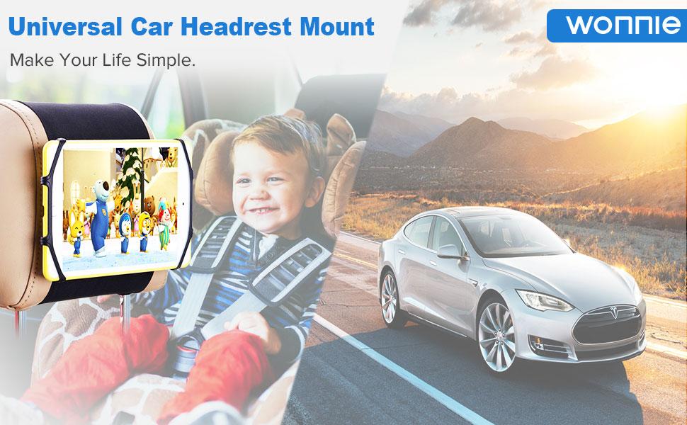 WONNIE Car Headrest Mount Holder