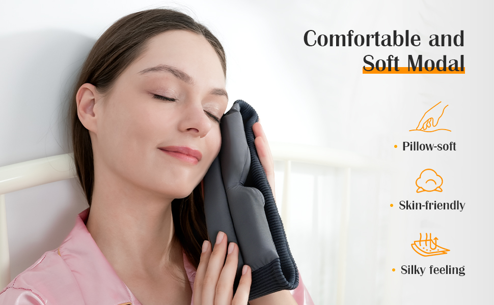 Full Size Sleep Mask for Side Sleeper Women Men, FACEMOON