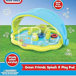 Little Tikes splash and play Sun-Shade mat