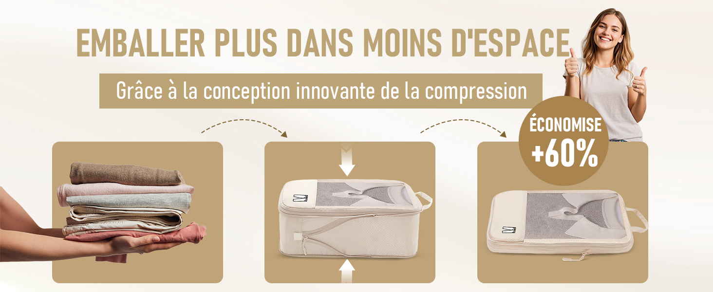 compression packing cubes