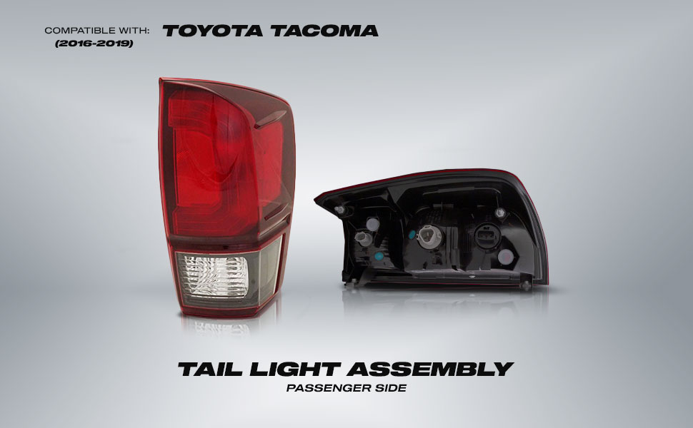 Amazon.com: For Toyota Tacoma Tail Light Assembly 2016 17 18