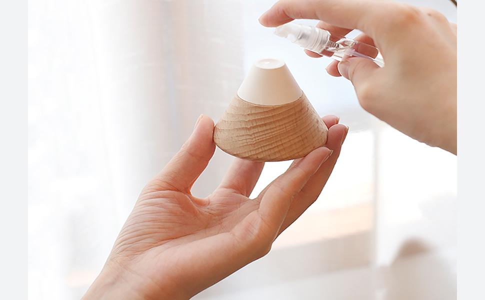 芳香器・アロマポット・アロマストーン Yuuu Amazon.co.jp: アロマストーンディフューザー(グレー)1個 芳香器