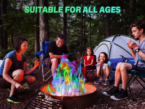 Magic Campfire Fire Color