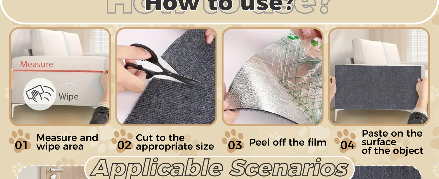 cat scratching mat usage