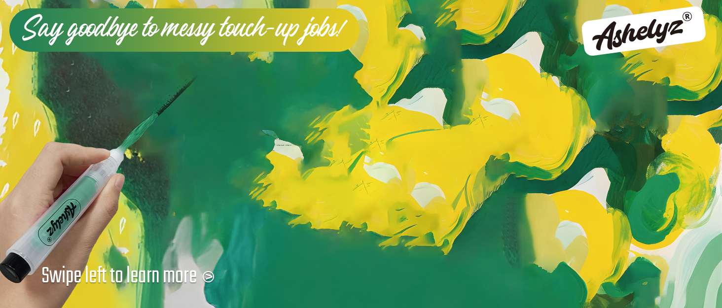 AshelyZ Refillable Touch Up Paint Pen 10 Pcs, Quick Wall