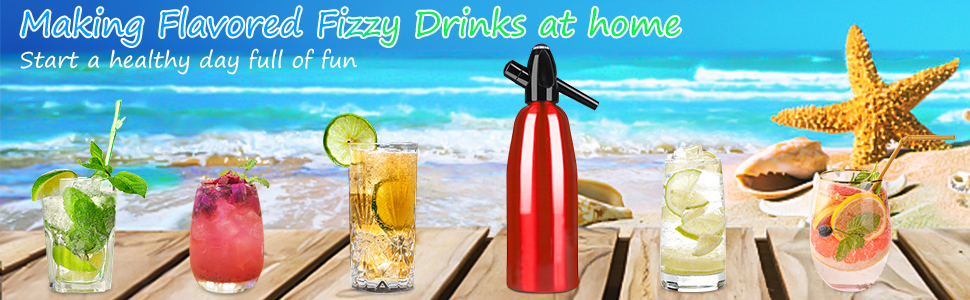 Soda Siphon for Making Soda Water