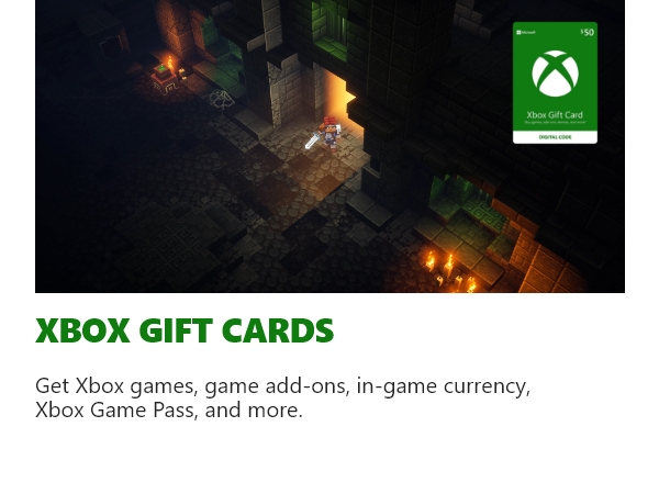 Xbox Gift Cards