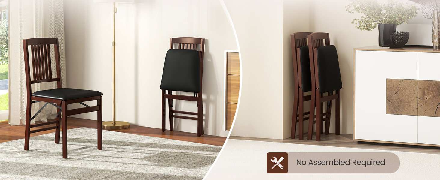assembly-free diner chairs